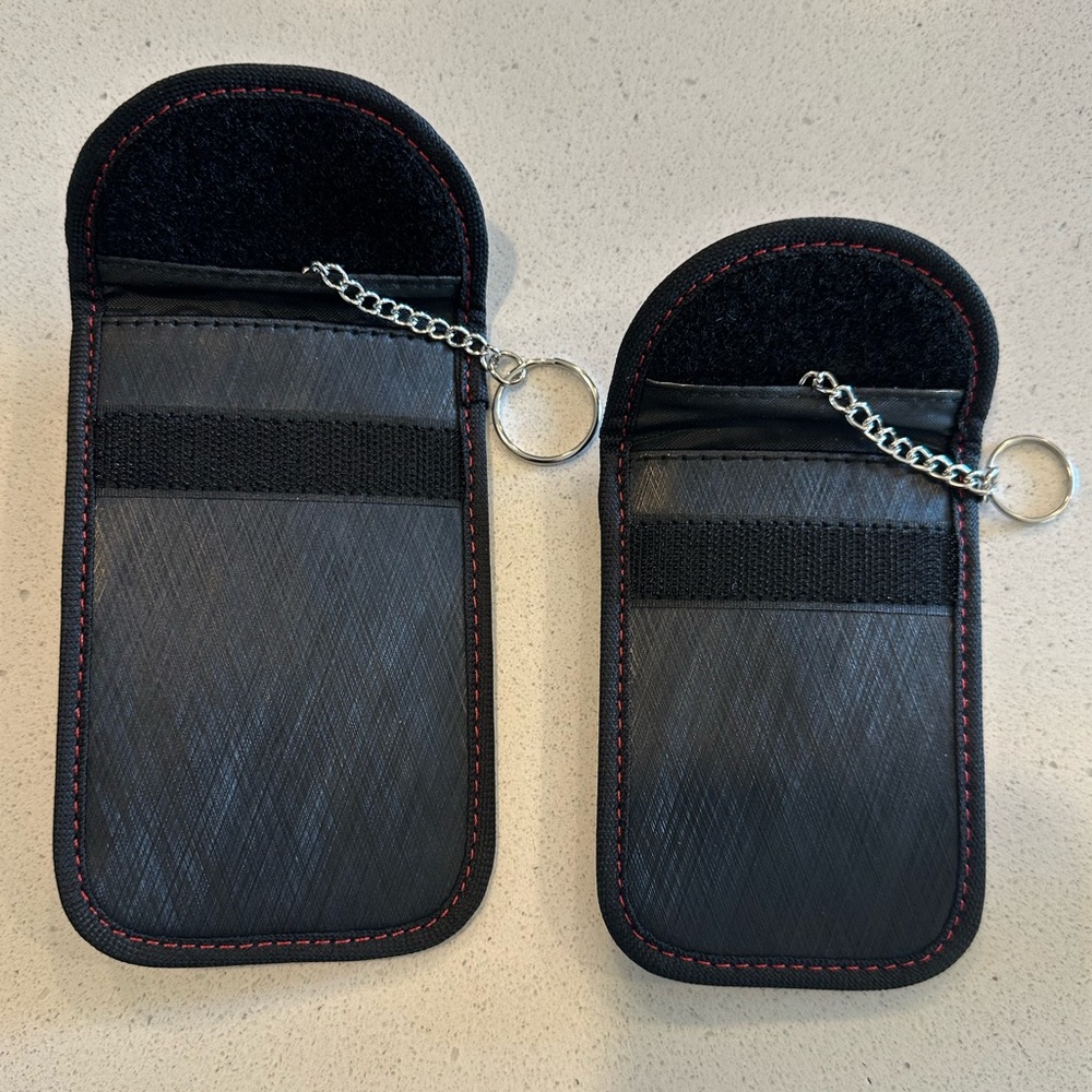 RFID Blocking Key fob pouches (2)